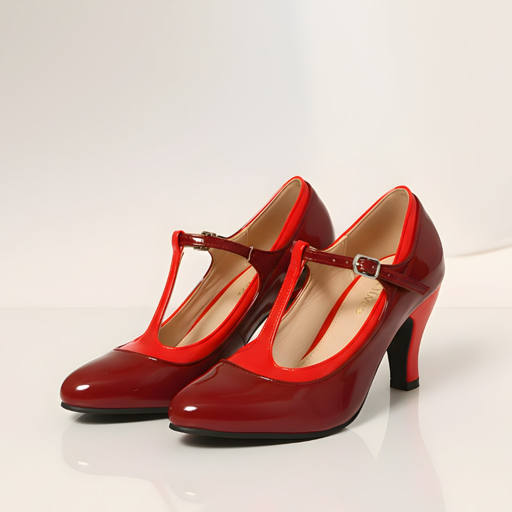 Véra T-Strap Heels
