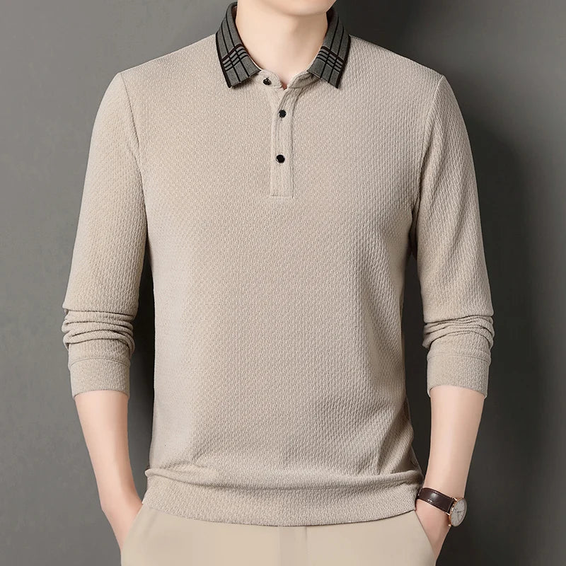 Striped Horizon Polo