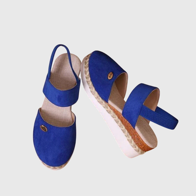 Jute Horizon | Womens Slingback Wedge Espadrilles