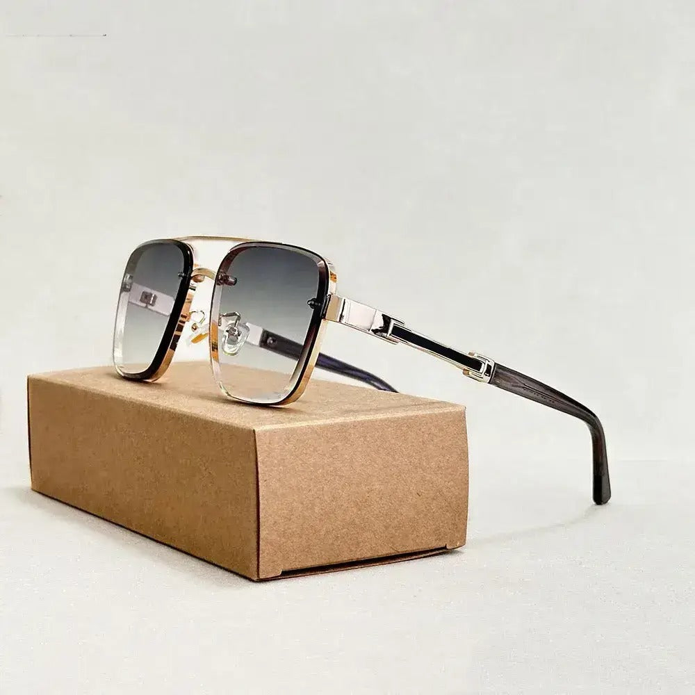 Meridian | Mens Gradient Aviator Sunglasses