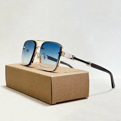 Meridian | Mens Gradient Aviator Sunglasses