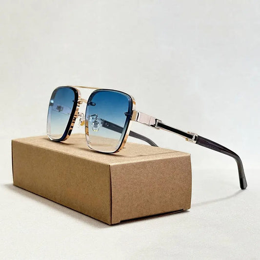 Meridian | Mens Gradient Aviator Sunglasses