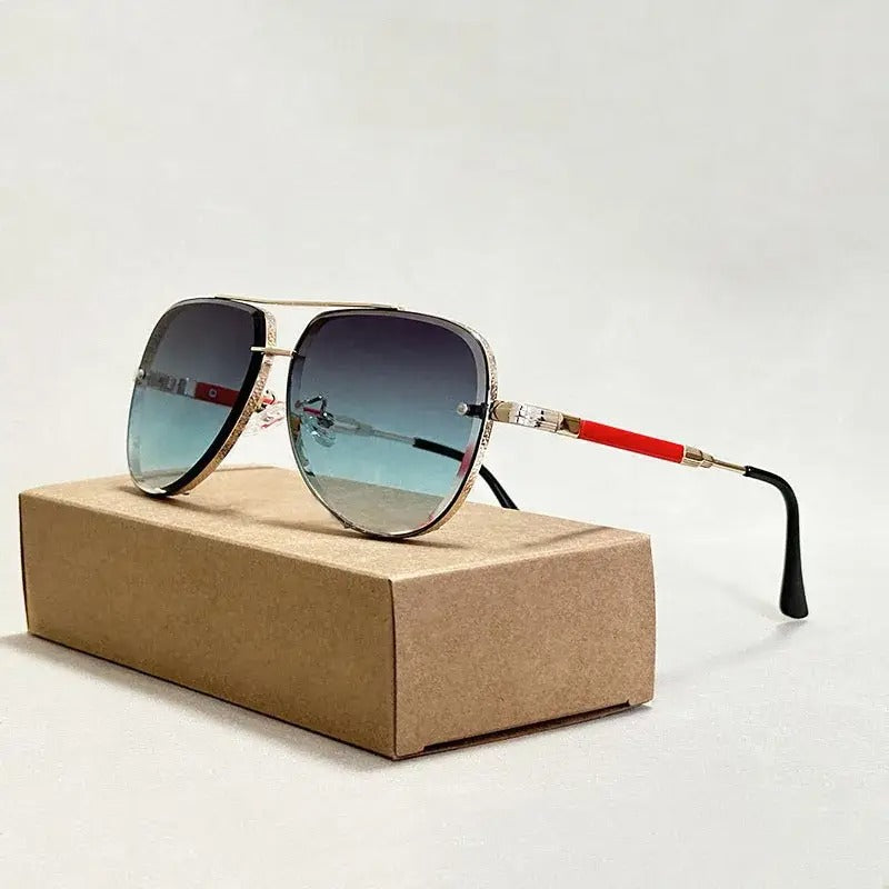 Skyline | Gradient Aviator Sunglasses
