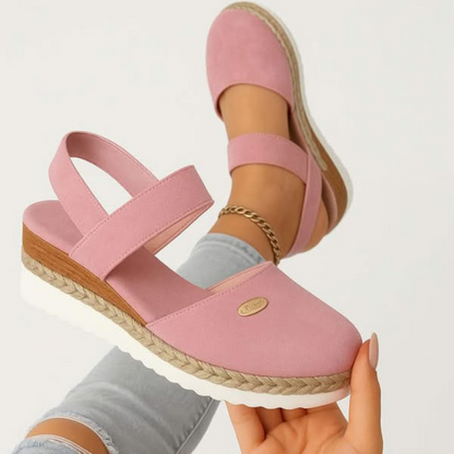 Jute Horizon | Womens Slingback Wedge Espadrilles