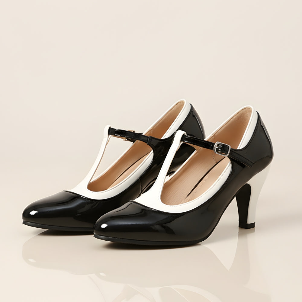 Véra T-Strap Heels