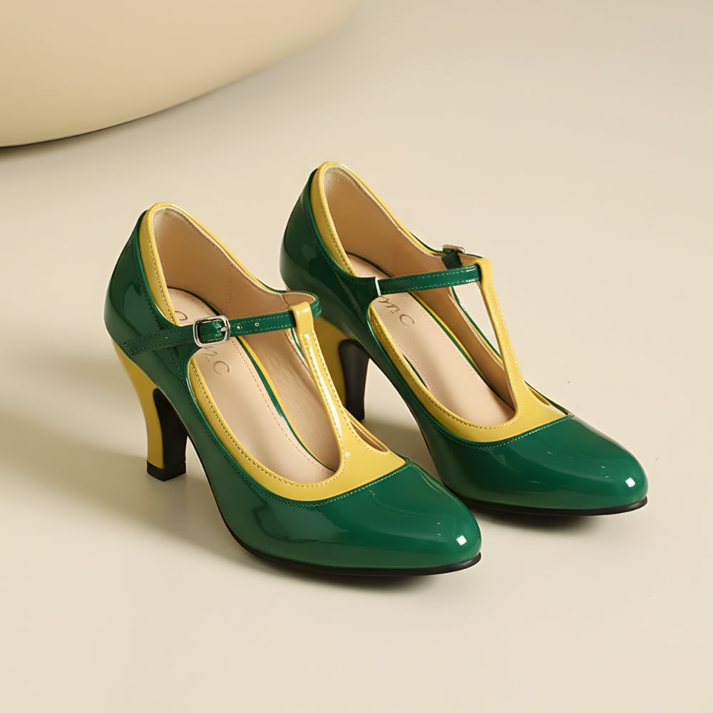 Véra T-Strap Heels