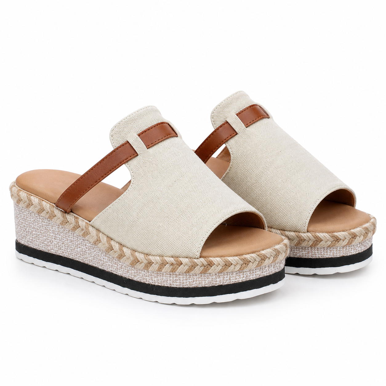 Capri Wedge Slide Sandal
