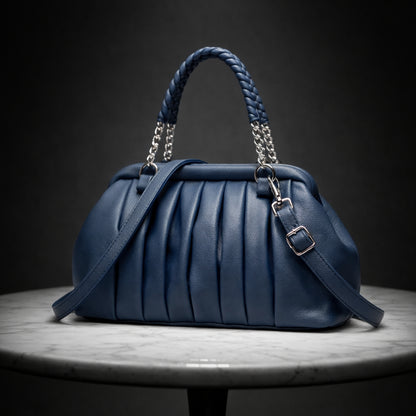 Élanne Pleat Handle Bag