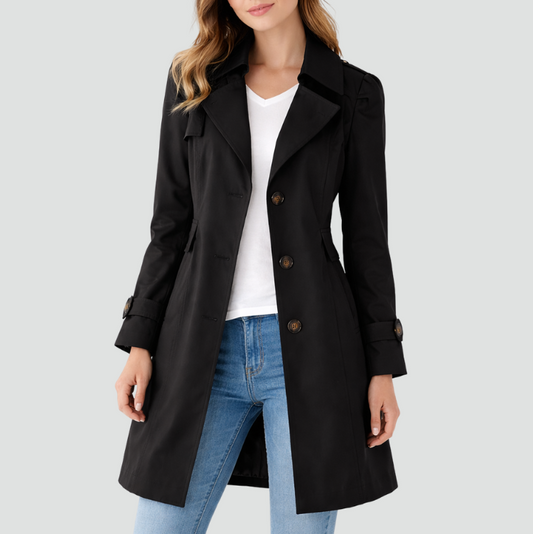 Midnight Tailor | Womens Classic Trench Coat