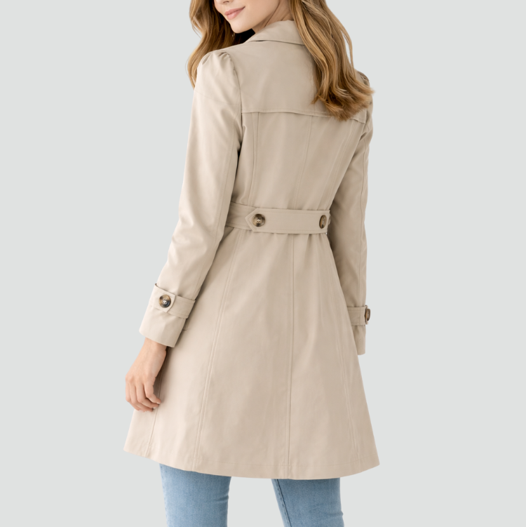 Midnight Tailor | Womens Classic Trench Coat