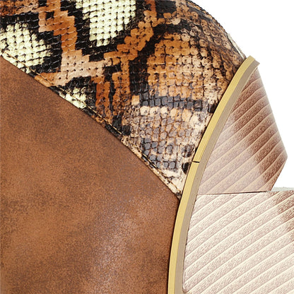 Ivana Snake Ankle Boots