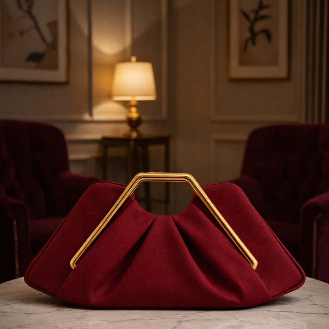 Marais Pleated Frame Bag