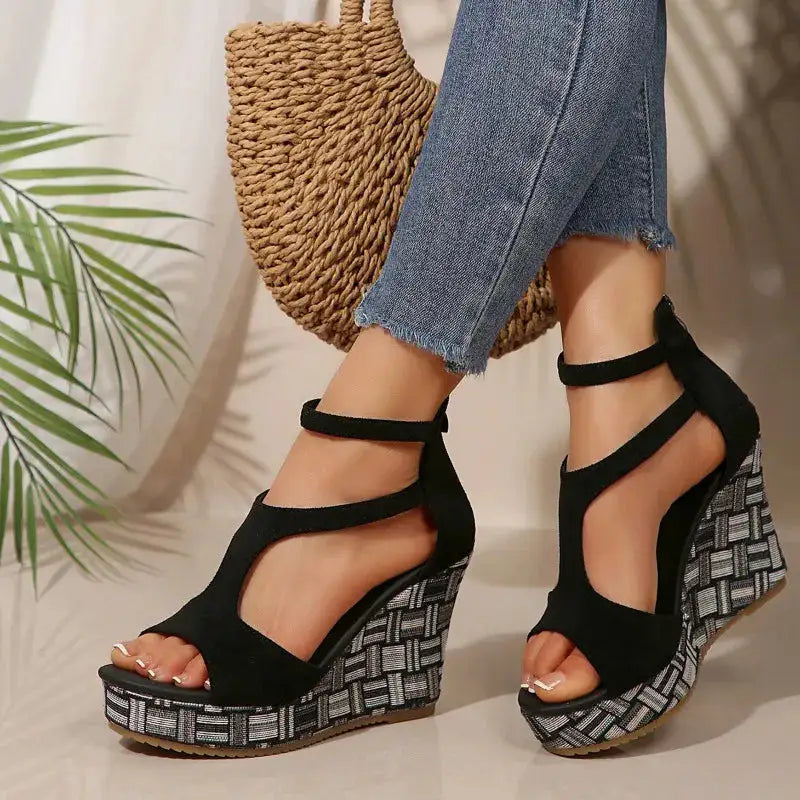 Marbella Platform Wedge Sandal 