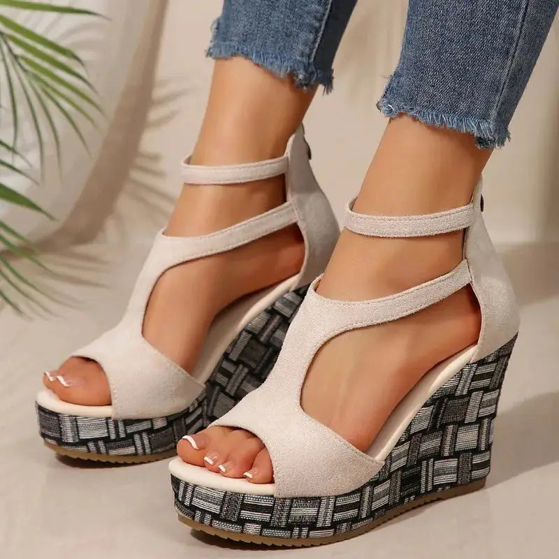 Marbella Platform Wedge Sandal 
