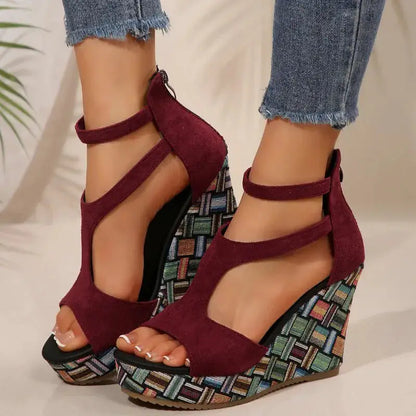 Marbella Platform Wedge Sandal 