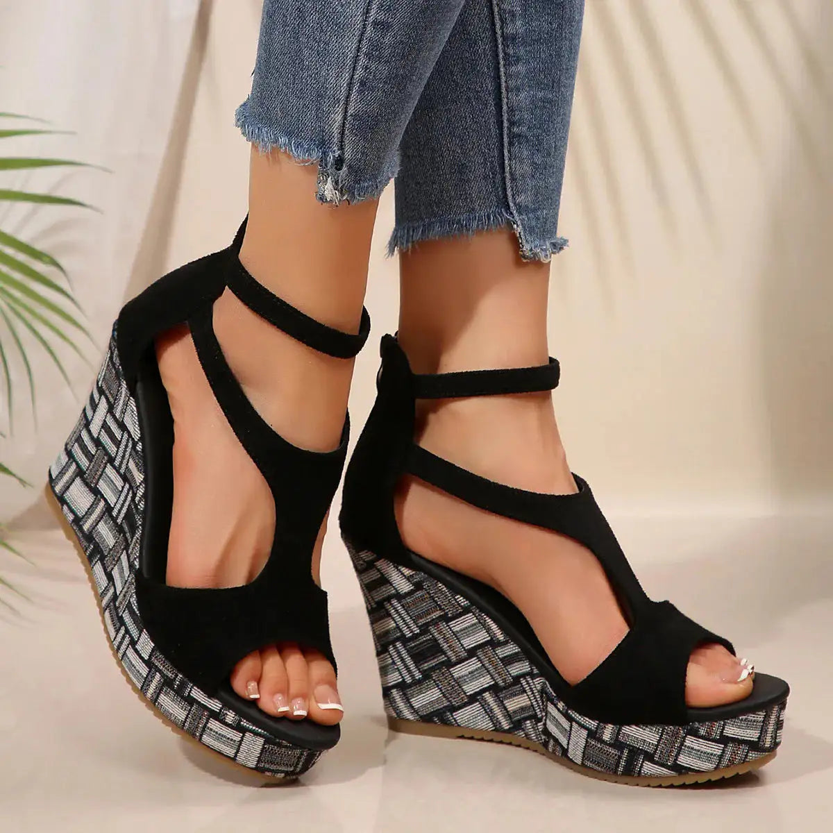 Marbella Platform Wedge Sandal 