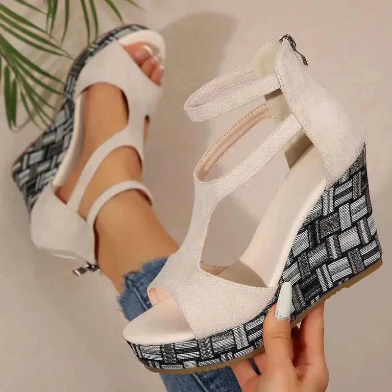 Marbella Platform Wedge Sandal 