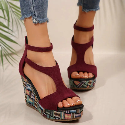 Marbella Platform Wedge Sandal 