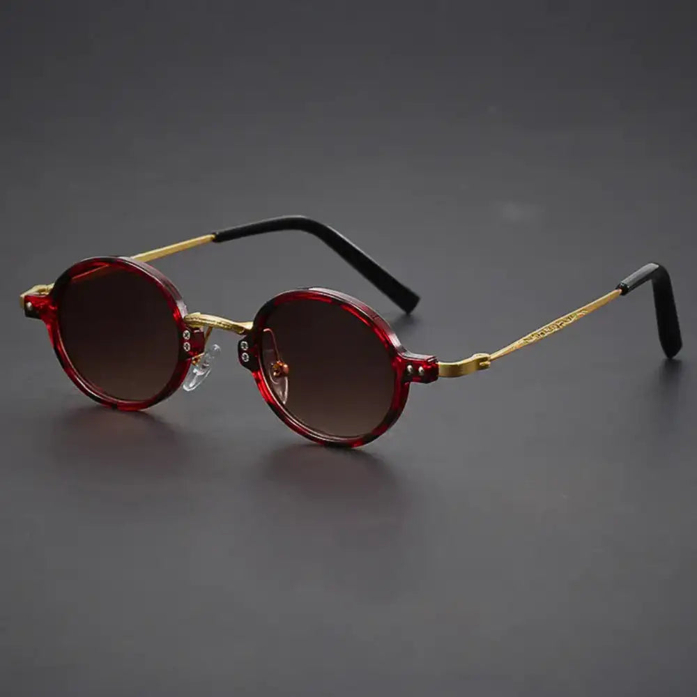 Marceau Steampunk Sunglasses Amber
