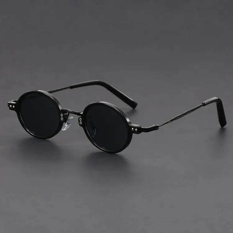 Marceau Steampunk Sunglasses Black