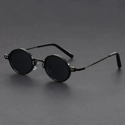 Marceau Steampunk Sunglasses Black