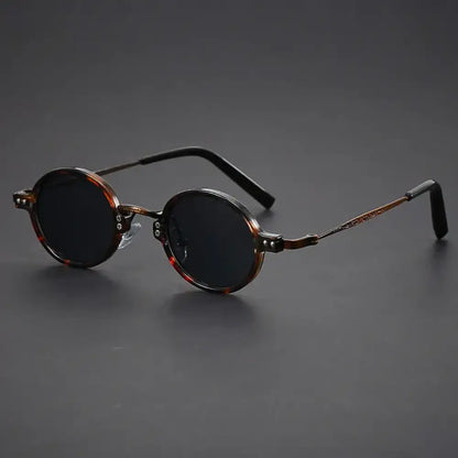Marceau Steampunk Sunglasses Leopard
