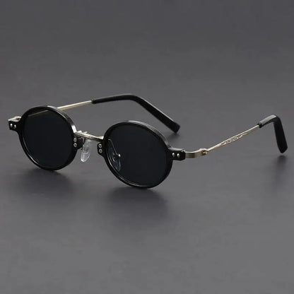 Marceau Steampunk Sunglasses Silver