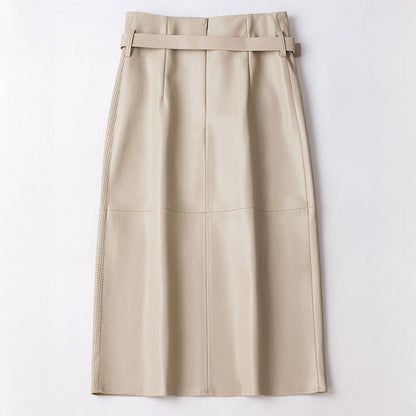 Vellure | Womens Sheepskin Leather Skirt