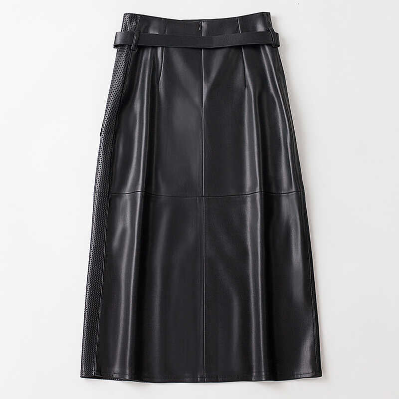 Vellure | Womens Sheepskin Leather Skirt