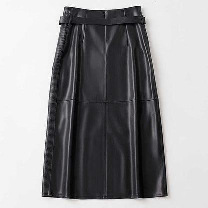 Vellure | Womens Sheepskin Leather Skirt