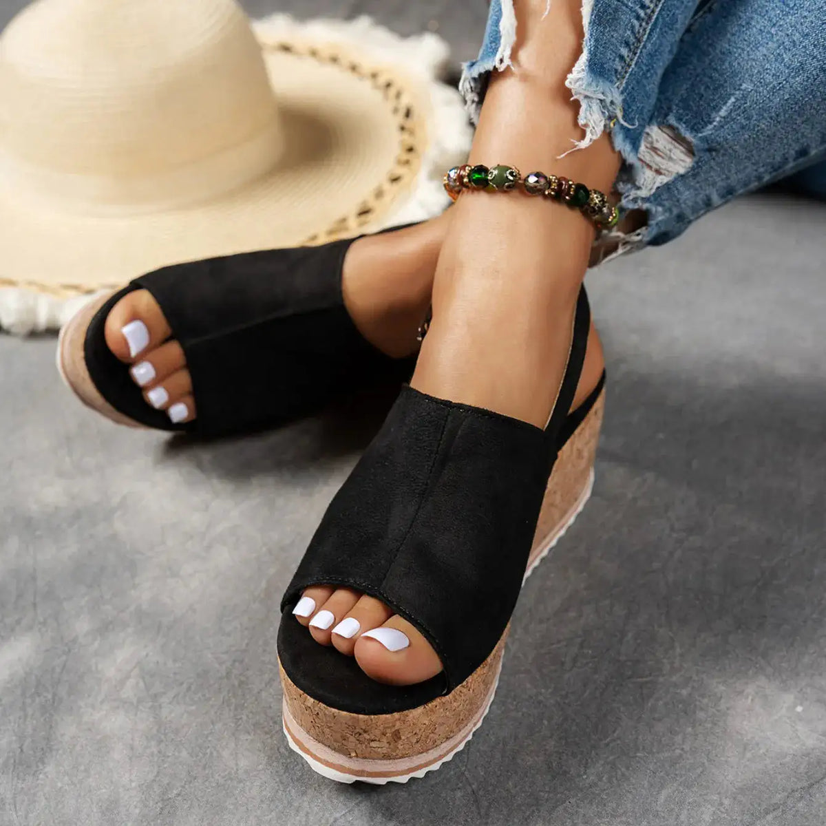 Positano Wedge Sandal 