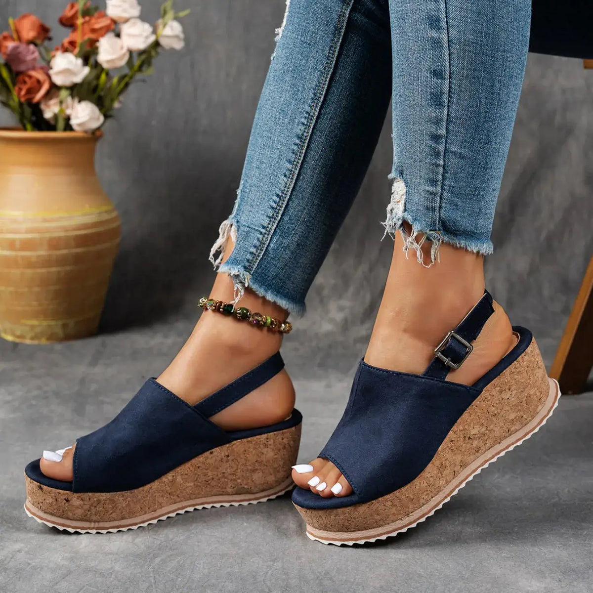 Positano Wedge Sandal 