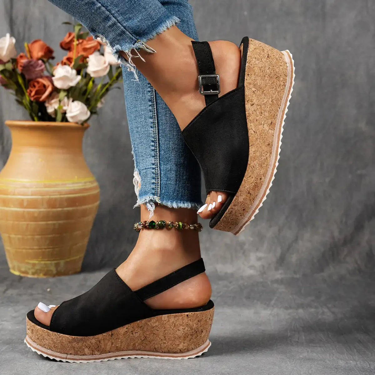 Positano Wedge Sandal 