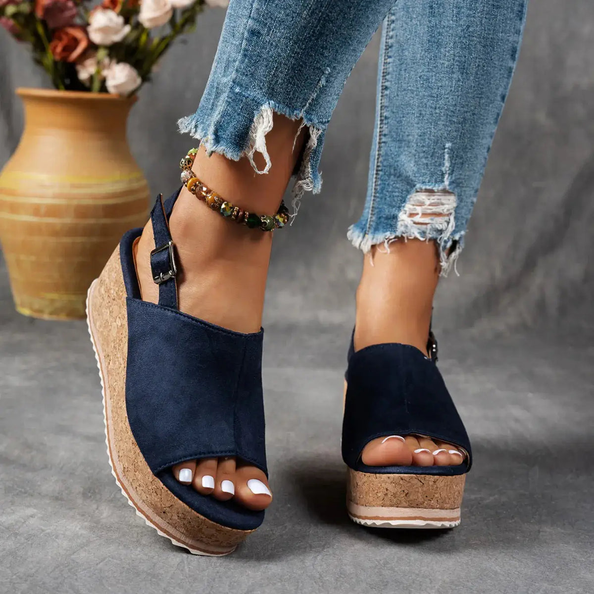 Positano Wedge Sandal 