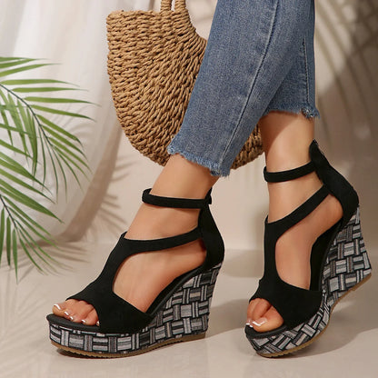 Marbella Platform Wedge Sandal