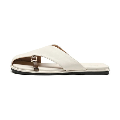 Nefari Crossover Sculpted Sandals