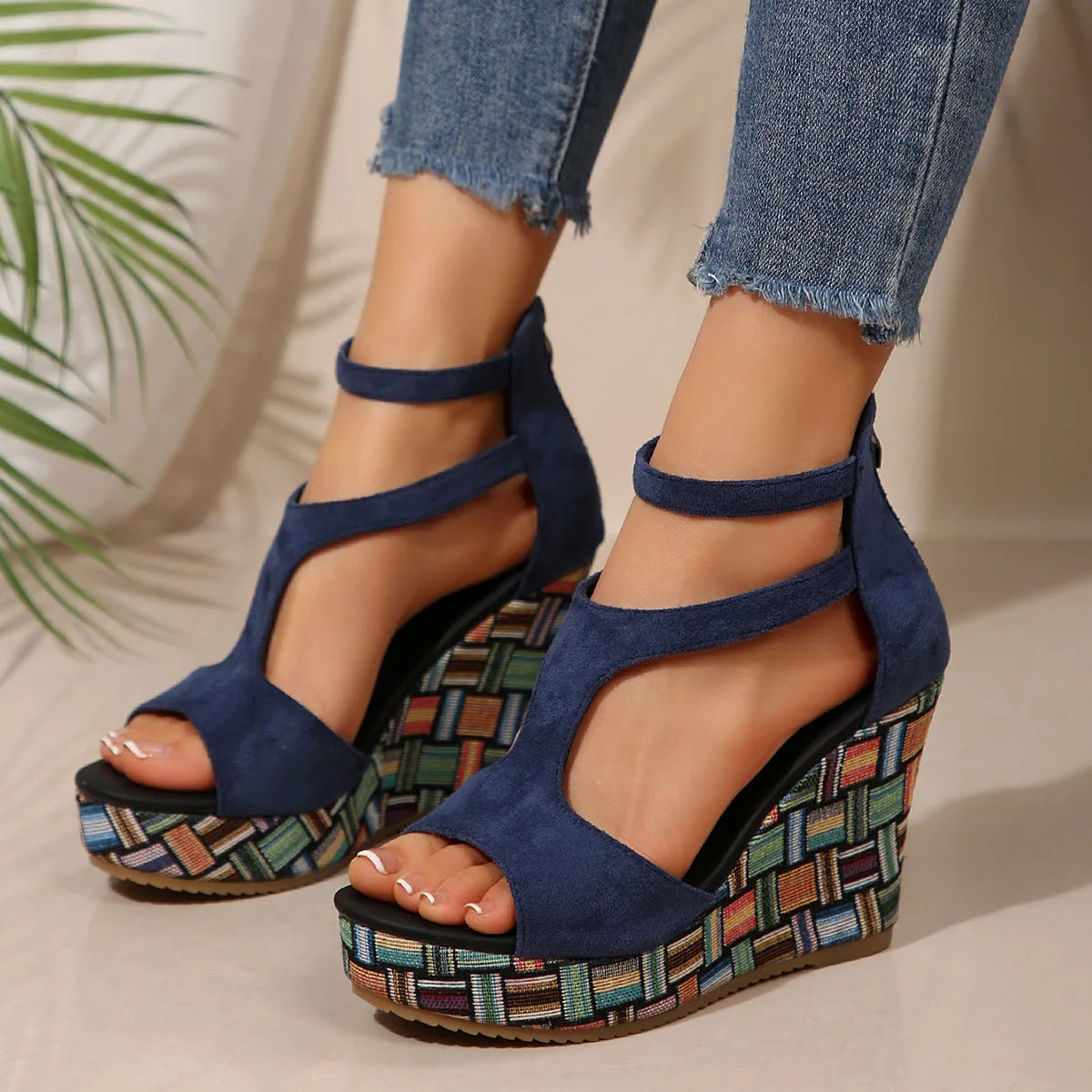 Marbella Platform Wedge Sandal