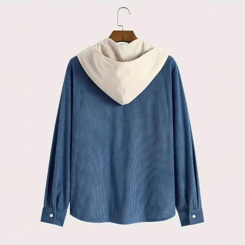 Canyon Cord Hooded Overshirt