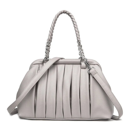 Élanne Pleat Handle Bag