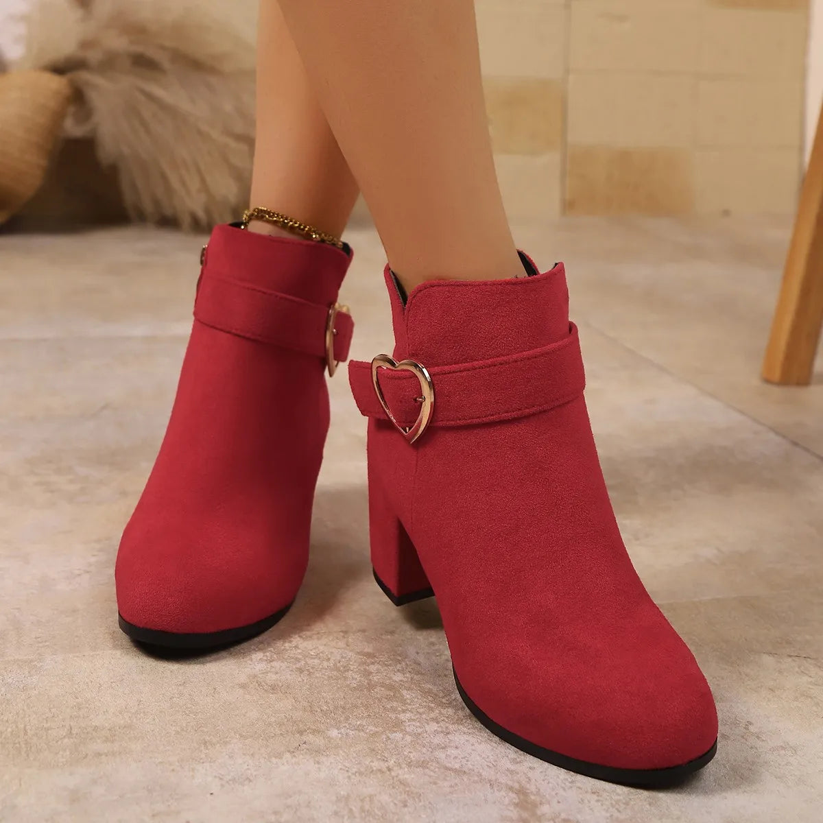 Valencia Heart Boots
