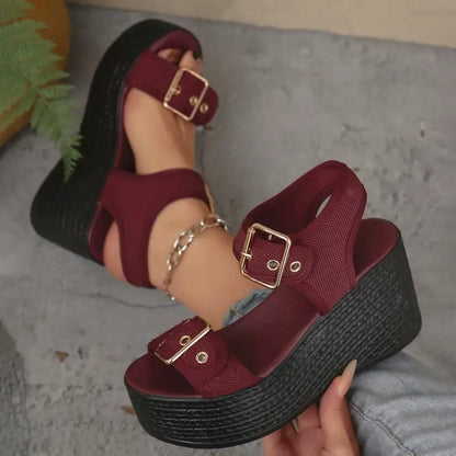 Ibiza Platform Wedge Sandal
