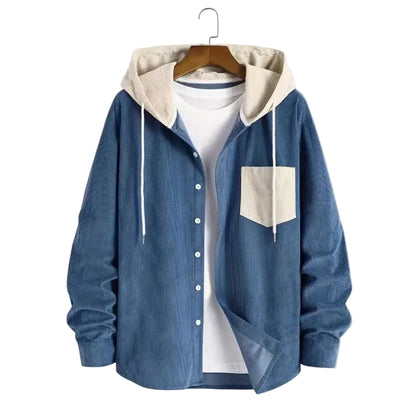 Canyon Cord Hooded Overshirt