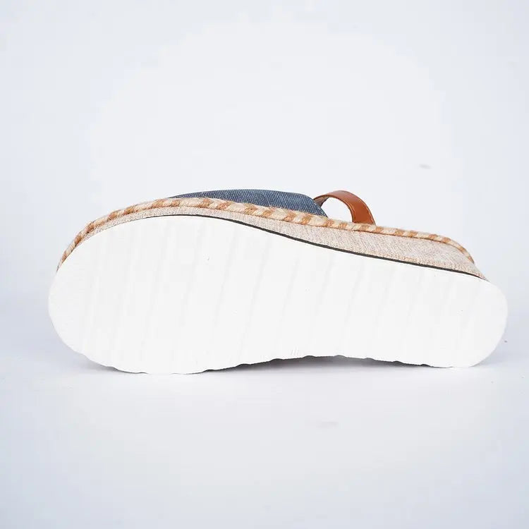 Capri Wedge Slide Sandal