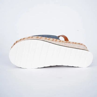 Capri Wedge Slide Sandal