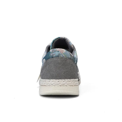 Atlas Pattern Sneakers