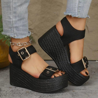 Ibiza Platform Wedge Sandal