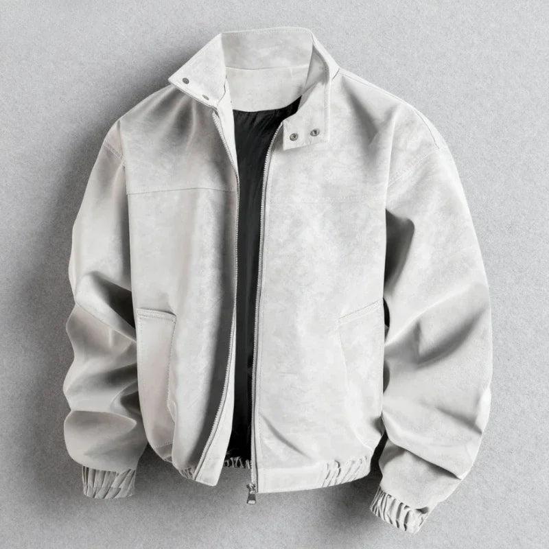 Mercer Suede Flight Jacket