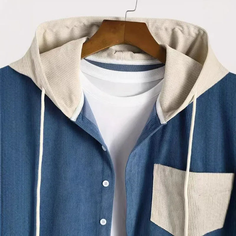 Canyon Cord Hooded Overshirt