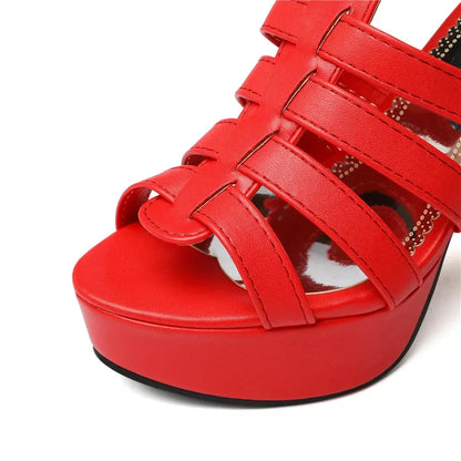 Valentina Gladiator Platforms