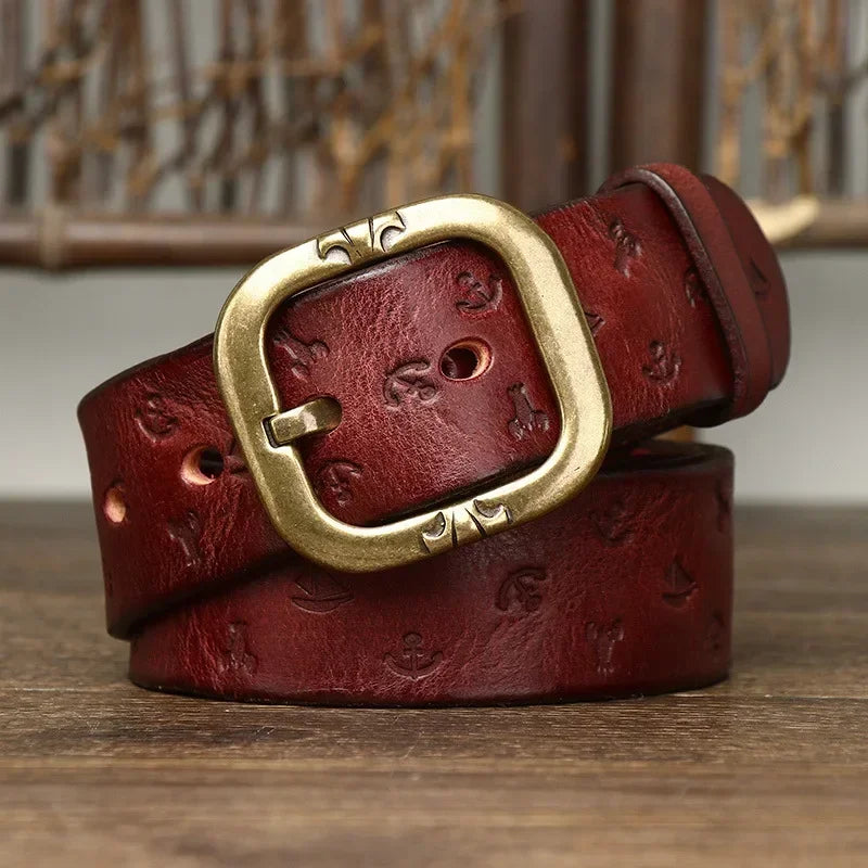 Saddle Creek Leather Belt